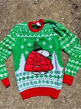 Peanuts Snoopy Christmas Sweater